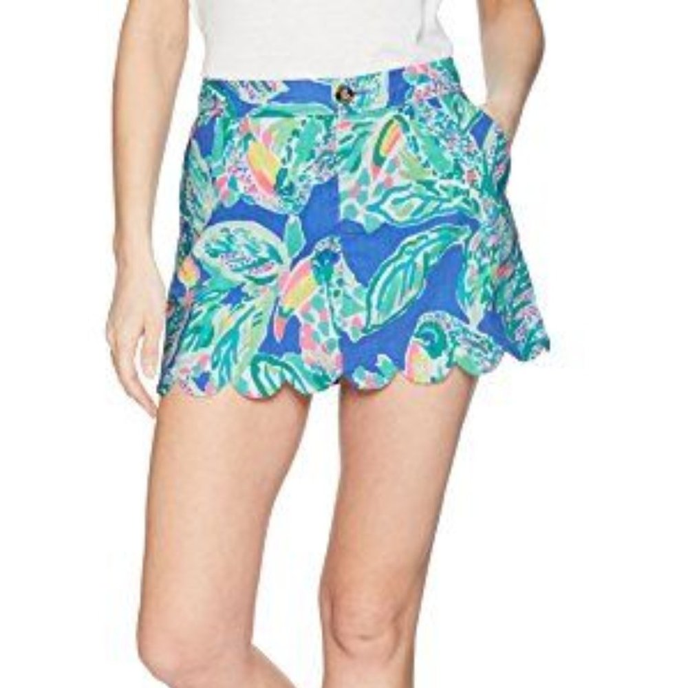 EUC LILLY PULITZER LORELIE SKORT ~ SIZE 4 (S19)